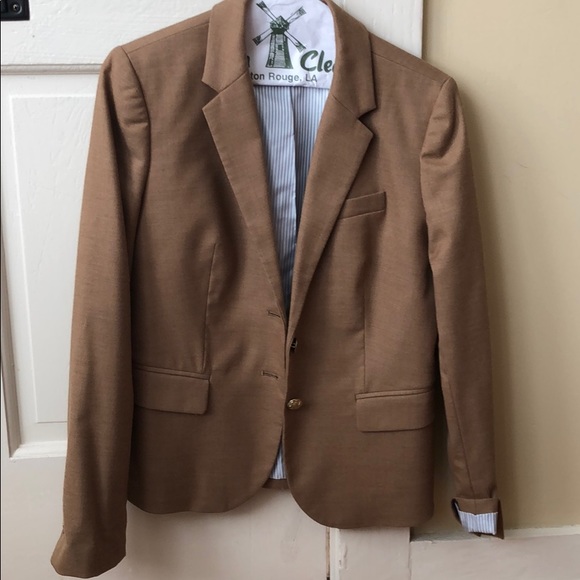 J. Crew Factory Jackets & Blazers - J. Crew Factory Tan Blazer 4